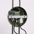 Lampa ścienna NOX 2 zielona oliwka z włącznikiem kinkiet SL.2510 SOLLUX LIGHTING