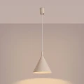 Lampa wisząca NOX 25 beżowa zwis SL.2524 SOLLUX LIGHTING