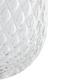 Beżowa lampa wisząca , klosz przeźroczysty Malindi A 12254