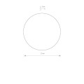 Kinkiet RING LED UMBRA BLUE S 12666 NOWODVORSKI