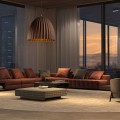 Lampa wisząca TELMA 70 L BRĄZOWY_MIEDZIANY brąz/miedź zwis 32032 SIGMA