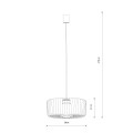 Lampa wisząca KENAI C BEIGE 12226 NOWODVORSKI