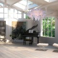 Lampa wisząca FARFALLA różowy zwis LP-MD088-3439A/1P RÓŻOWY LIGHT PRESTIGE
