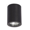 Oprawa natynkowa łazienkowa Tuba Faro czarna IP65  LP-6510/1SM BK