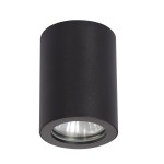 Oprawa natynkowa łazienkowa Tuba Faro czarna IP65  LP-6510/1SM BK