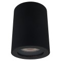 Oprawa natynkowa łazienkowa Tuba Faro czarna IP65  LP-6510/1SM BK