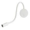 Kinkiet biały 60 cm ruchomy led elestyczny Senise LP-2021/1W WH
