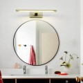 Lampa do łazienki nad lustro Isla kinkiet złoty średni IP44 GS-LWB-12W GOLD CCT