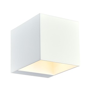 Kinkiet biały kostka Alaska LP-104/1W WH