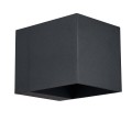 Kinkiet czarny kostka Alaska  LP-104/1W BK