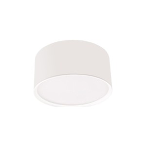 Lampa natynkowa biała okrągłą Kendal LP-6331/1SM WH