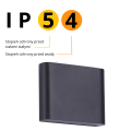 Kinkiet czarny  zewnętrzny Sapri IP54 LP-1556/1W BK