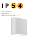 Kinkiet biały zewnętrzny Sapri IP54  LP-1556/1W WH