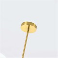 Lampa wisząca złota klosze kule Dorado 6 żar. LP-002/6P