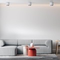Lampa sufitowa  Camino oprawa natynkowa biała LP-1101/1SM WH