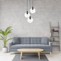 Lampa wisząca Puerto 3 czarna 3 żar. E27  LP-004/3P BK