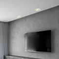 Oczko podtynkowe okrągłe ruchome białe Lagos IP20 LP-440/1Rs WH Movable