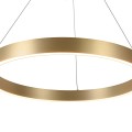 Lampa wisząca mała złota koło Midway LP-033/1P S GD Triangle