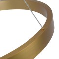 Lampa wisząca mała złota koło Midway LP-033/1P S GD Triangle