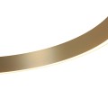 Lampa wisząca mała złota koło Midway LP-033/1P S GD Triangle