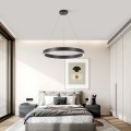 Lampa wisząca mała czarna koło Midway LP-033/1P S BK Triangle