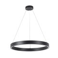 Lampa wisząca mała czarna koło Midway LP-033/1P S BK Triangle