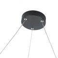 Lampa wisząca mała czarna koło Midway LP-033/1P S BK Triangle