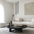 Lampa wisząca metalowa Lungo 1 czarna LP-894/1P BK
