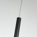 Lampa wisząca metalowa Lungo 1 czarna LP-894/1P BK