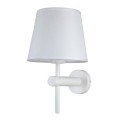 Kinkiet biały z białym abażurem   Tivoli LP-1133/1W WH