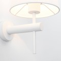 Kinkiet biały z białym abażurem   Tivoli LP-1133/1W WH