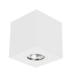 Lampa  natynkowa kostka  biała Lyon 1 LP-5881/1SM WH