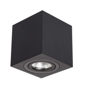 Lampa natynkowa kostka czarna Lyon 1   LP-5881/1SM BK