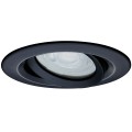 Lampa do zabudowy łazienkowa  Lagos oczko podtynkowe okrągłe ruchome IP65 LP-4425/1RM BK