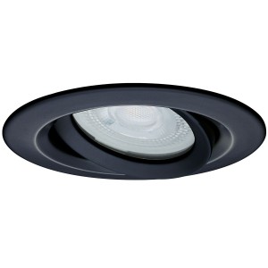 Lampa do zabudowy łazienkowa  Lagos oczko podtynkowe okrągłe ruchome IP65 LP-4425/1RM BK
