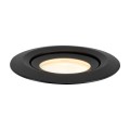 Lampa do zabudowy łazienkowa  Lagos oczko podtynkowe okrągłe ruchome IP65 LP-4425/1RM BK