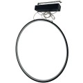 Lampa wisząca IP44 Mirror duża LP-999/1P L BK łazienkowa