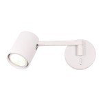 Kinkiet z wysięgnikiem biały Snow LP-731/1WL WH Light Prestige