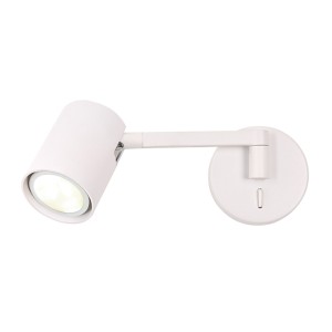 Kinkiet z wysięgnikiem biały Snow LP-731/1WL WH Light Prestige