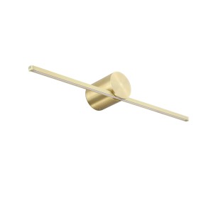 Lampa nad lustro IP44 Modern Slim kinkiet M złoty  LP-777/1W M GD
