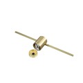 Lampa nad lustro IP44 Modern Slim kinkiet M złoty  LP-777/1W M GD