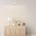 Lampa nad lustro IP44 Modern Slim kinkiet L biały LP-777/1W L WH