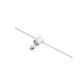 Lampa nad lustro IP44 Modern Slim kinkiet L biały LP-777/1W L WH
