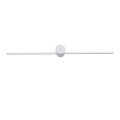 Lampa nad lustro IP44 Modern Slim kinkiet L biały LP-777/1W L WH
