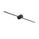 Lampa nad lustro IP44 Modern Slim kinkiet L czarny  LP-777/1W L BK