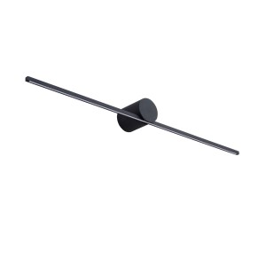 Lampa nad lustro IP44 Modern Slim kinkiet L czarny  LP-777/1W L BK