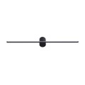 Lampa nad lustro IP44 Modern Slim kinkiet L czarny  LP-777/1W L BK