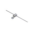 Lampa nad lustro IP44 Modern Slim kinkiet L chrom LP-777/1W L CH