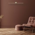 Lampa nad lustro IP44 Modern Slim kinkiet L złoty LP-777/1W L GD