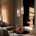 Lampa wisząca 1XE14 Piega 1 wisząca smoked LP-939/1P smoked